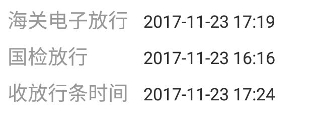 報關(guān)通過時間